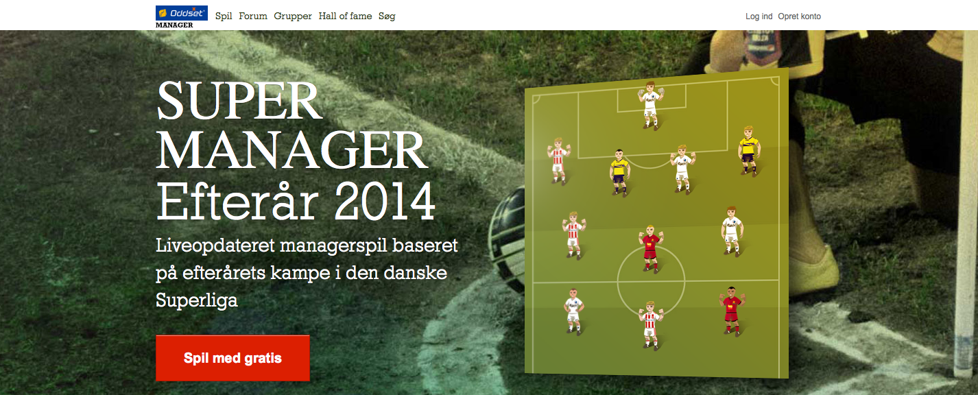Danske Spil Bonus Oddset Superliga Manager 2014